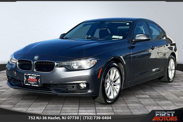 Gray 2016 BMW 3 Series Sedan All-Wheel Drive 8-Speed Automatic