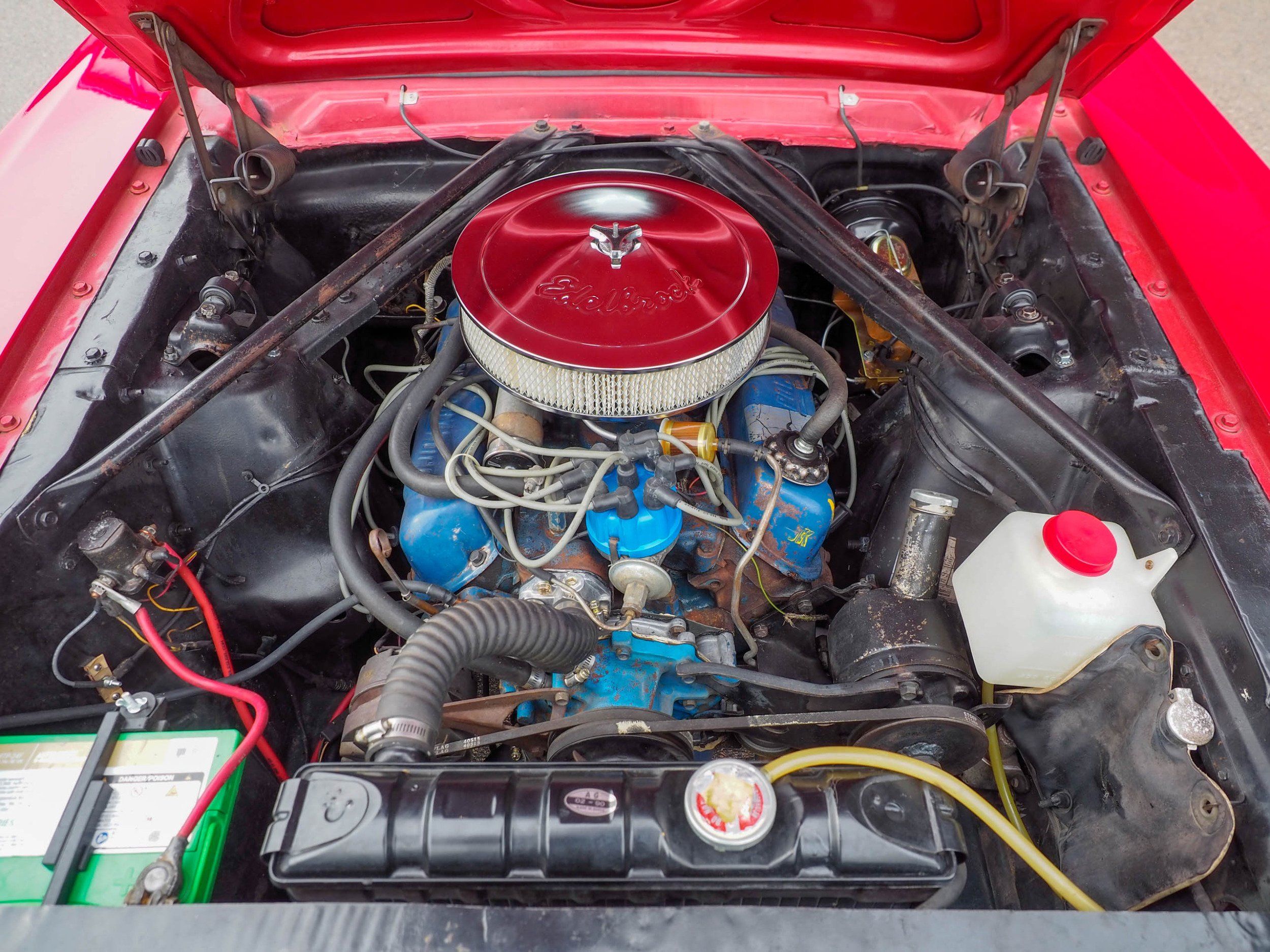 1966 Ford Mustang Red Convertible
