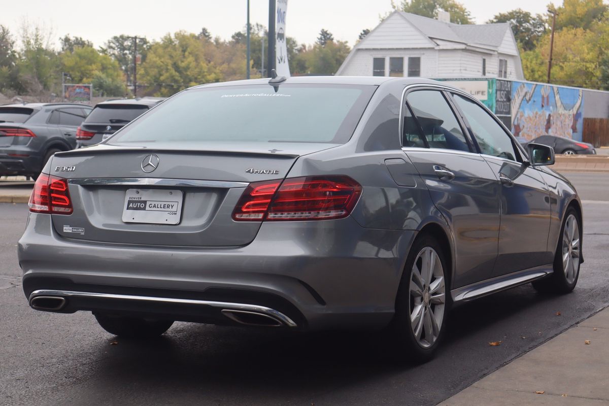 2015 Mercedes-Benz E 350 4MATIC