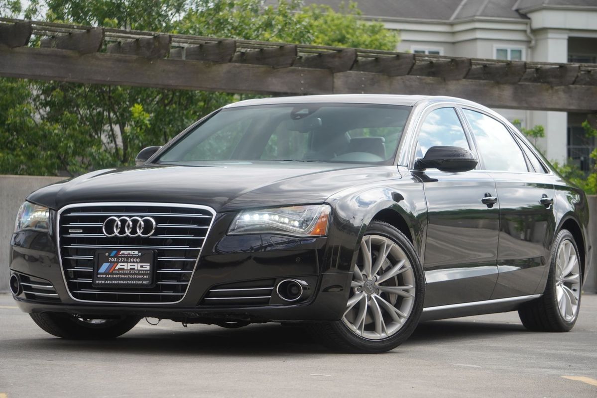 Gray 2011 Audi A8 L quattro AWD Sedan All-Wheel Drive 8-Speed Automatic