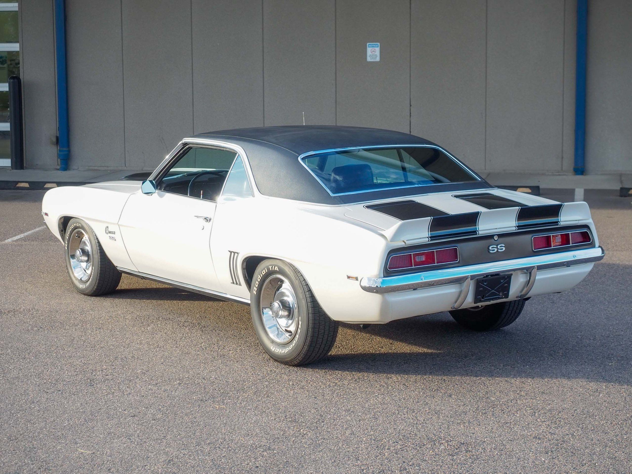 1969 Chevrolet Camaro White 