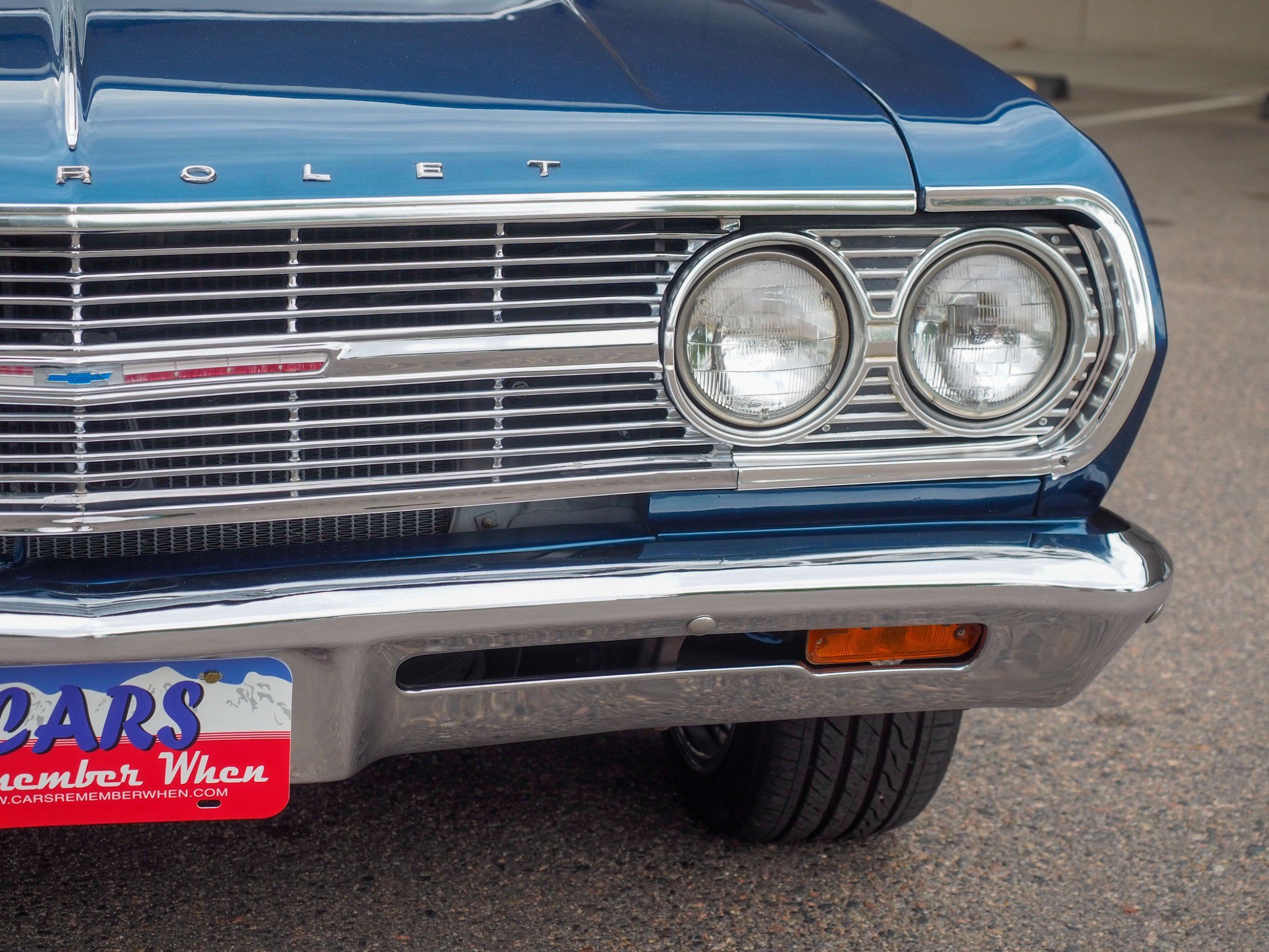 1965 Chevrolet El Camino Blue 