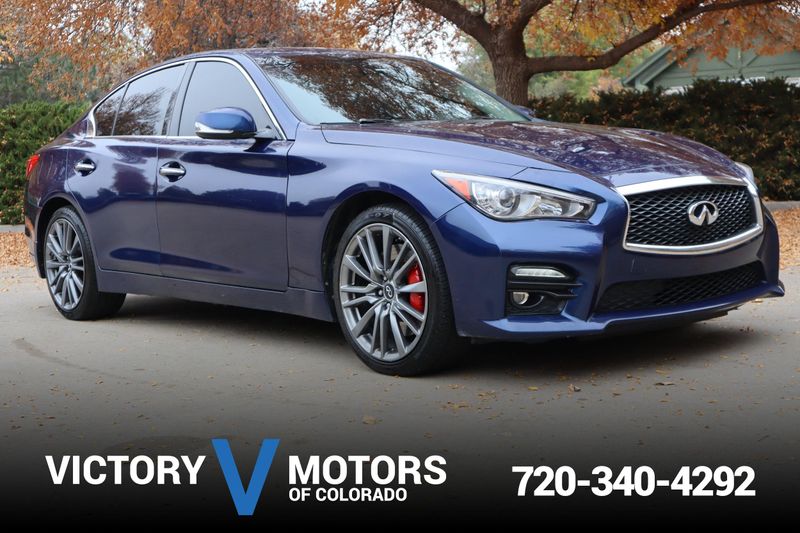 2017 INFINITI Q50 Red Sport 400 | Victory Motors of Colorado