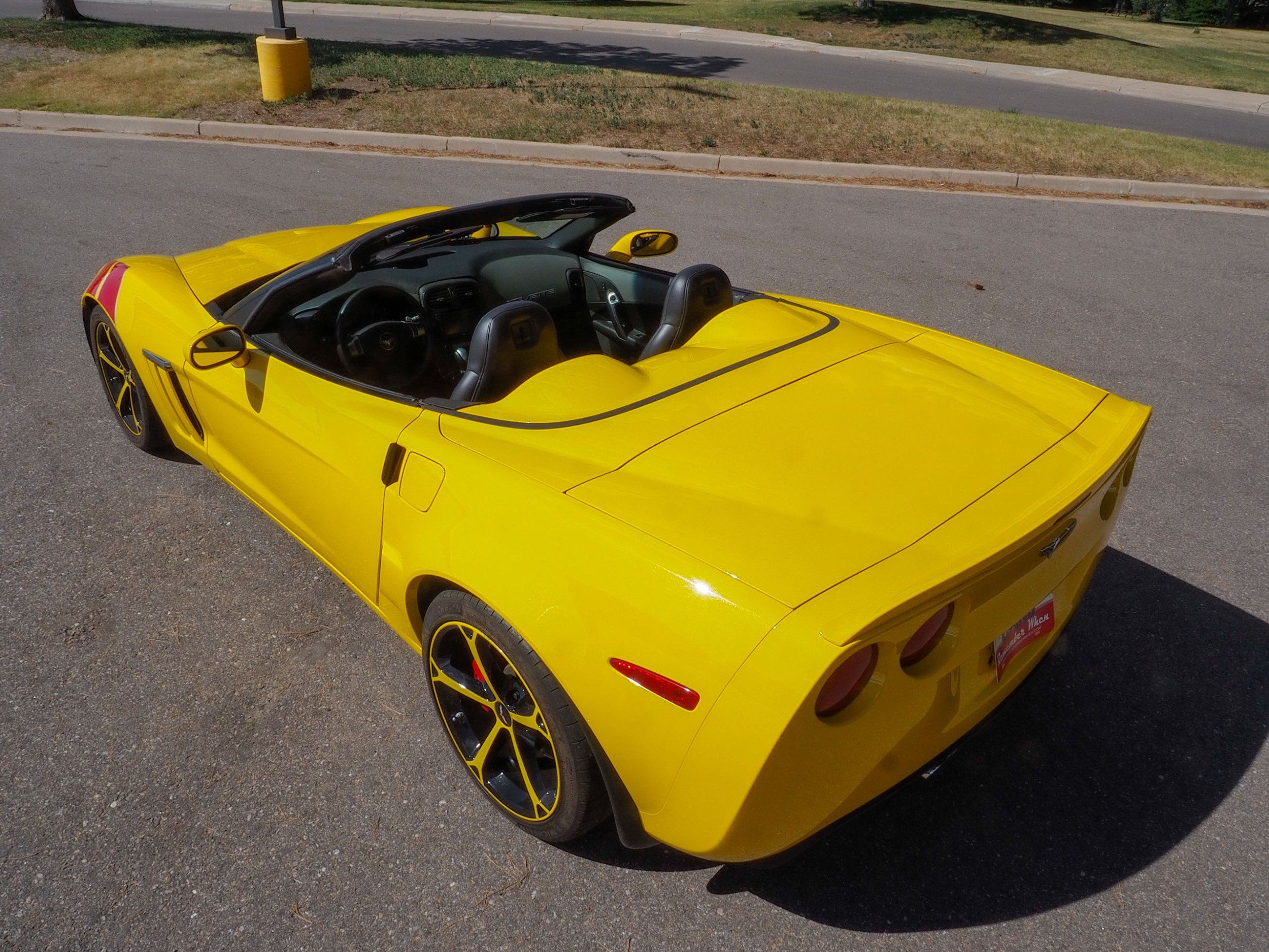 2010 Chevrolet Corvette Yellow Grand Sport