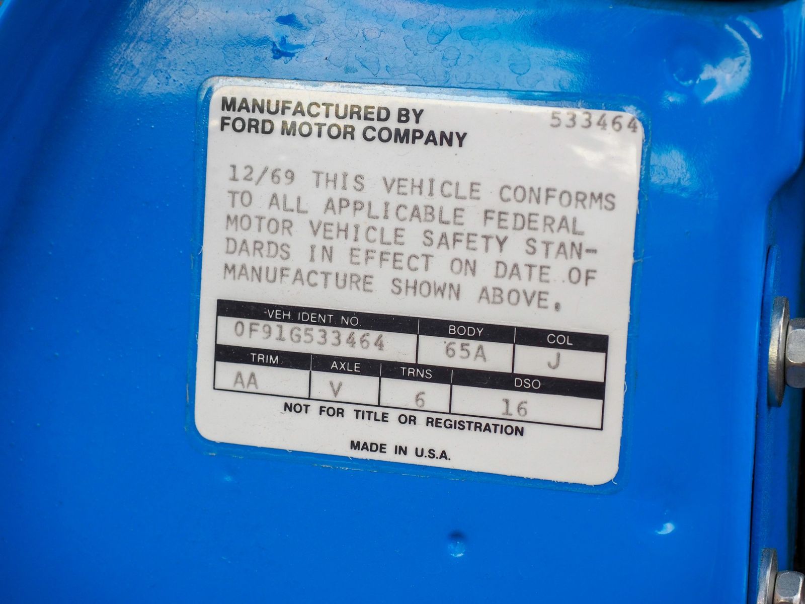 1970 Mercury Cougar 54