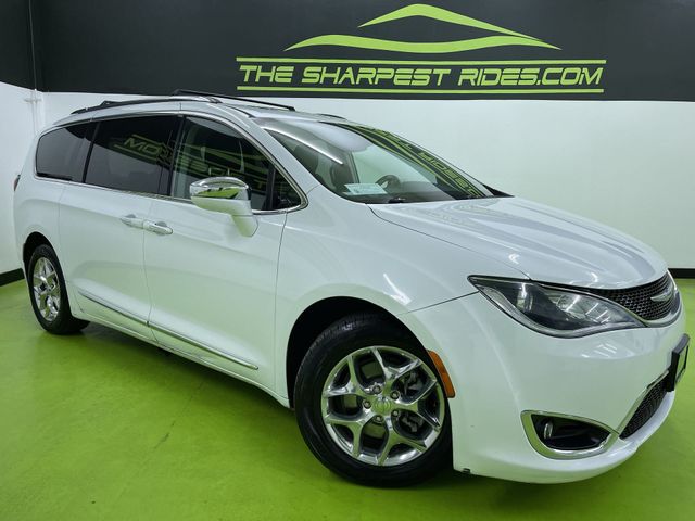 White 2019 Chrysler Pacifica Limited FWD Minivan Front-Wheel Drive Automatic