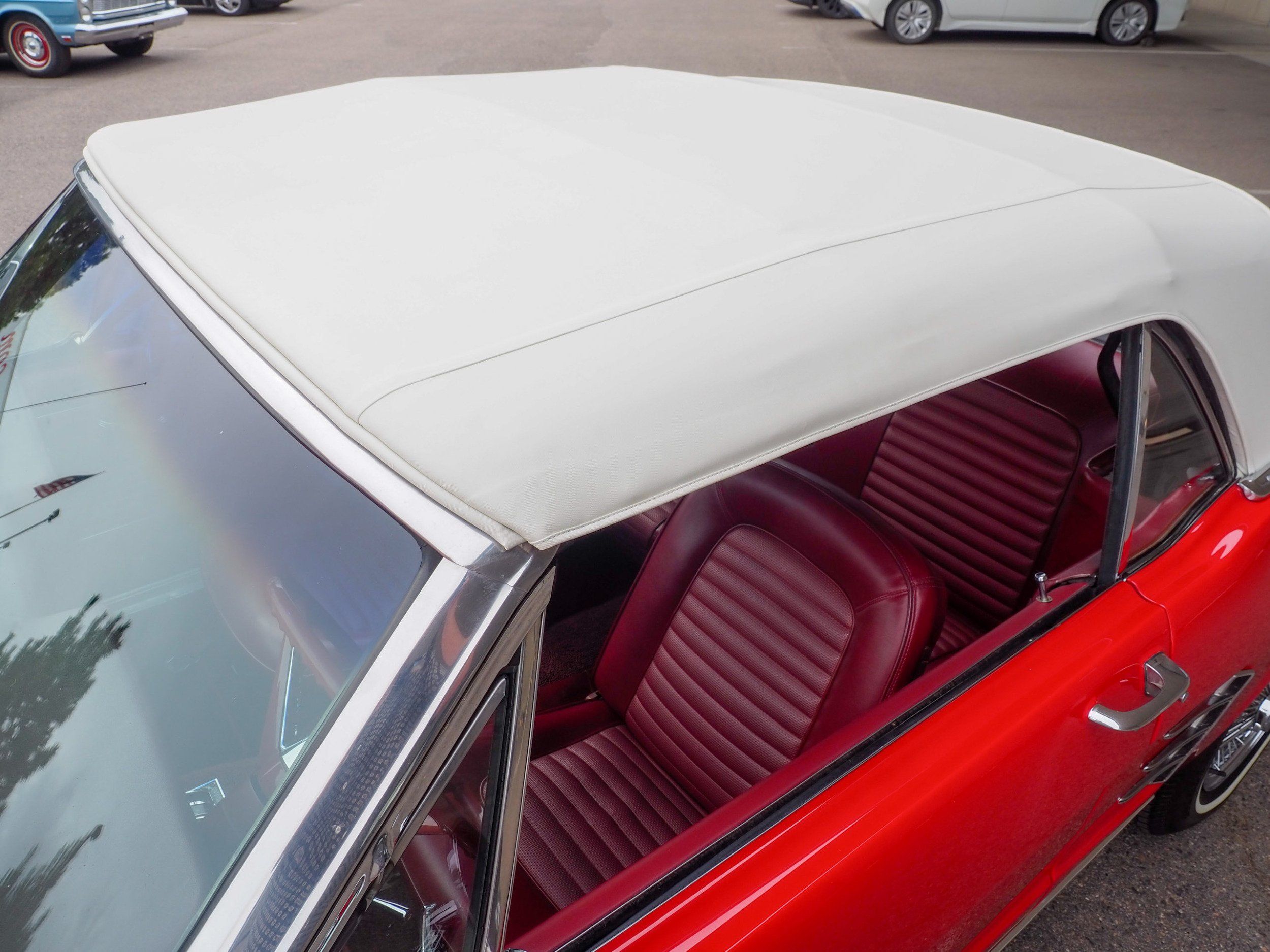 1966 Ford Mustang Red Convertible
