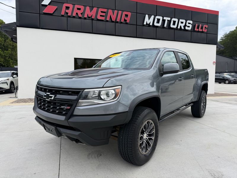 Gray 2019 Chevrolet Colorado Pickup Truck Four-Wheel Drive 8-Speed Automatic