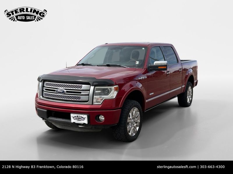 2013 Ford F-150 Platinum SuperCrew 4WD