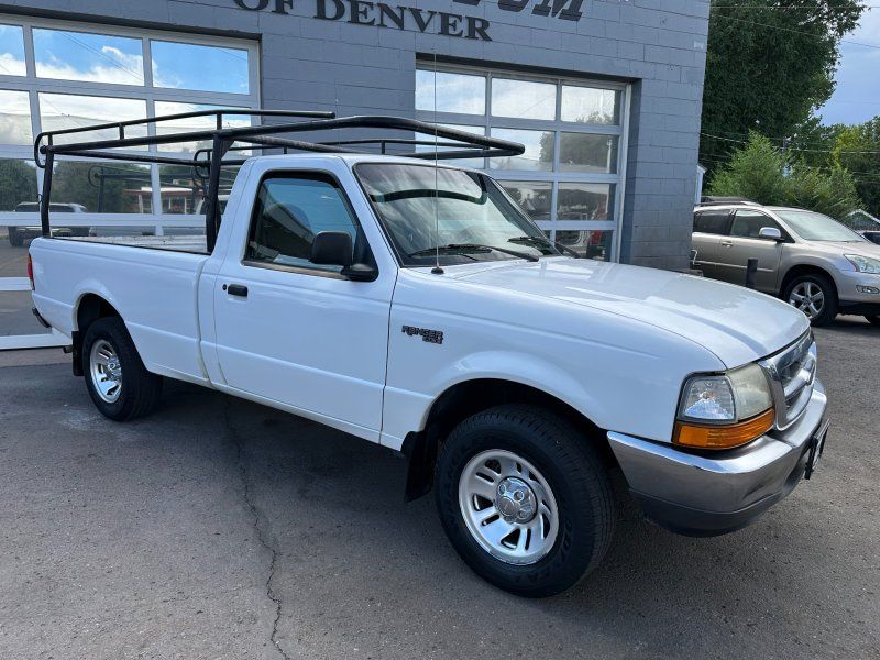 White 1999 Ford Ranger Pickup Truck  5-Speed Automatic