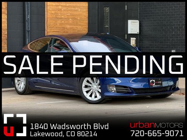 Blue 2020 Tesla Model S Long Range AWD Sedan All-Wheel Drive Automatic