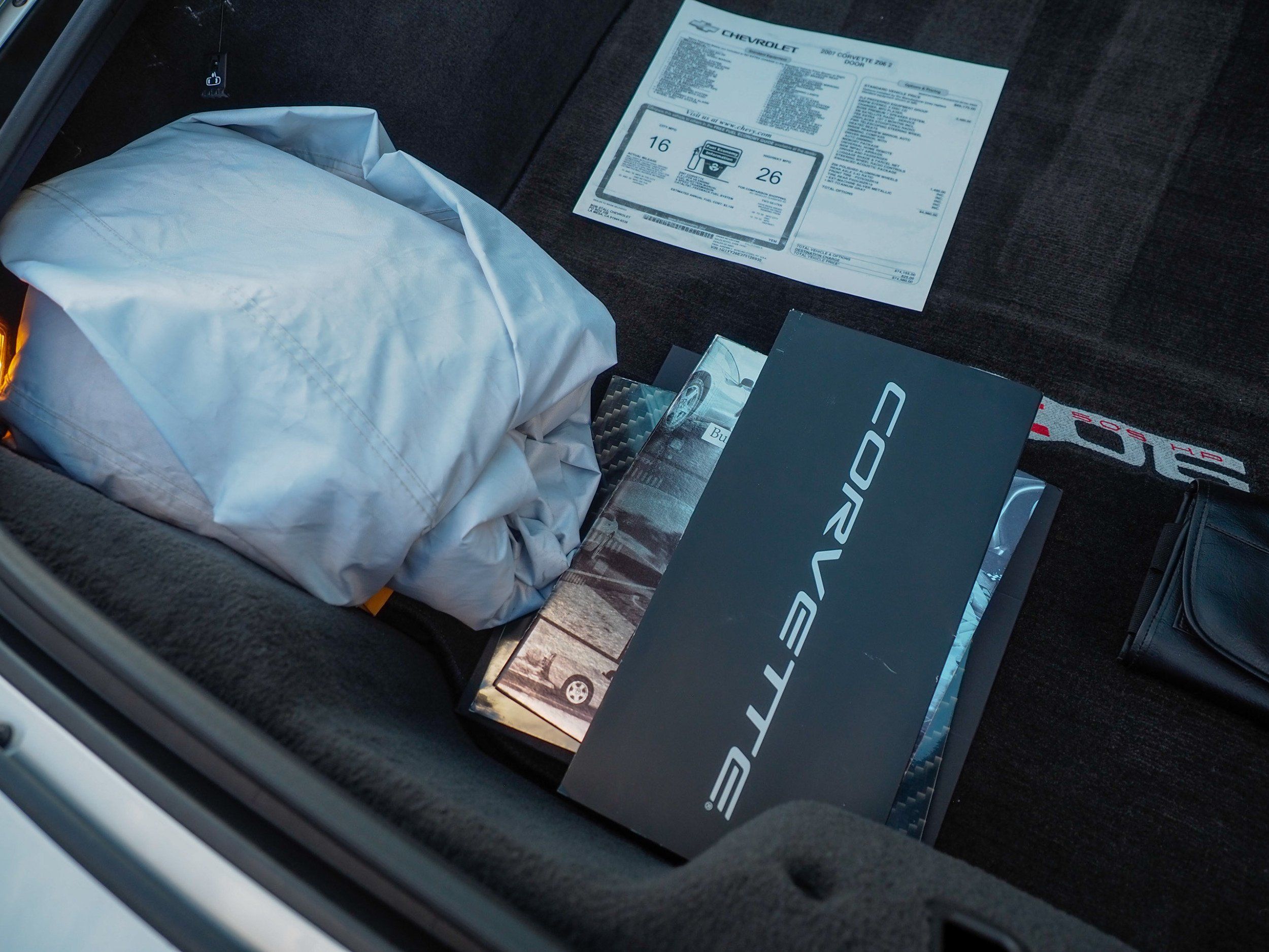2007 Chevrolet Corvette Silver Z06