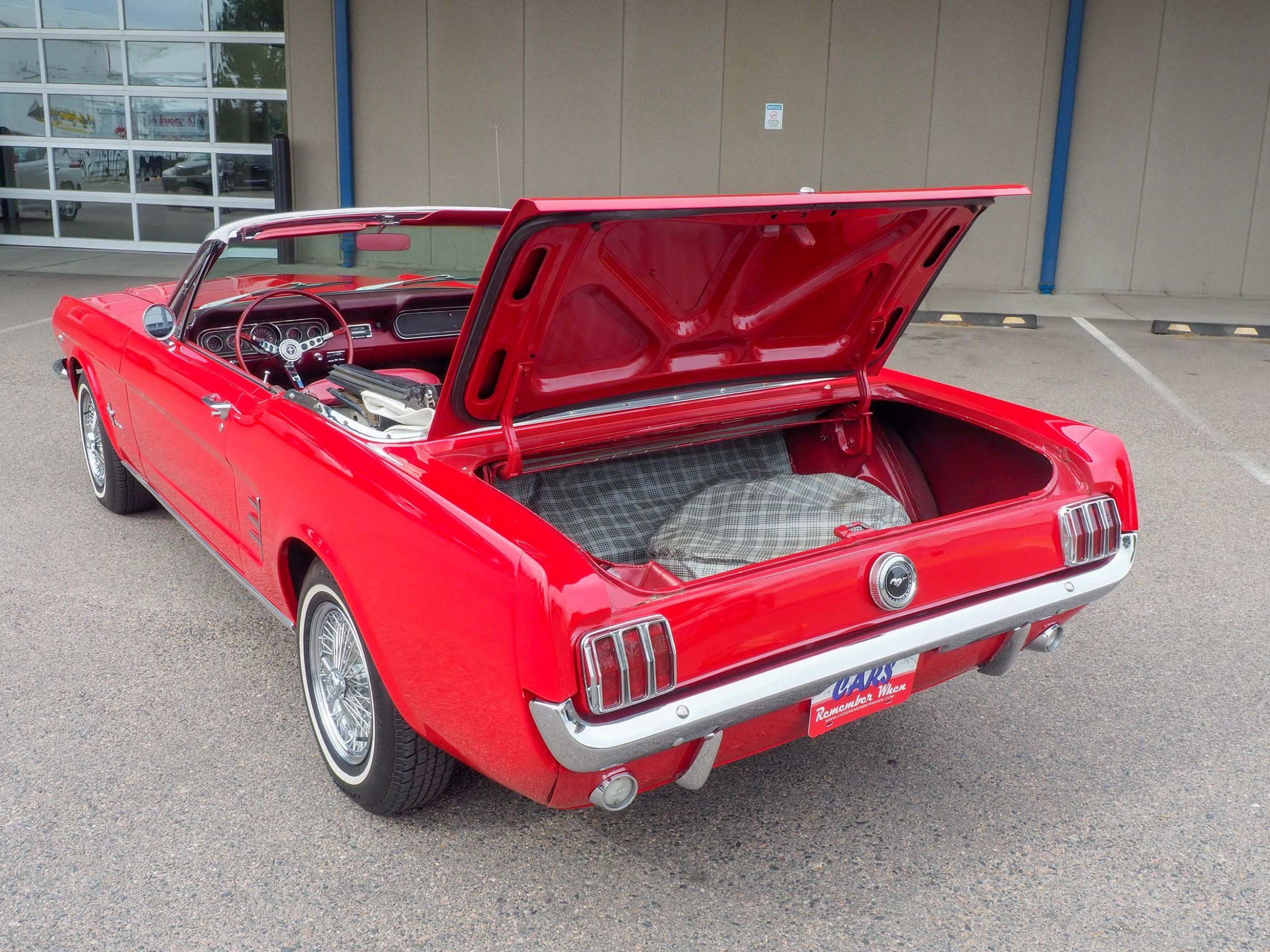 1966 Ford Mustang Red Convertible