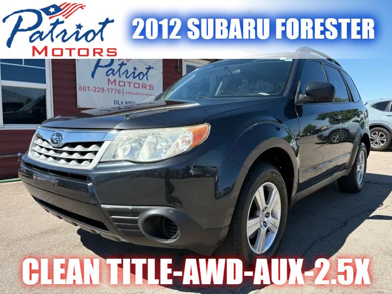 2012 Subaru Forester X