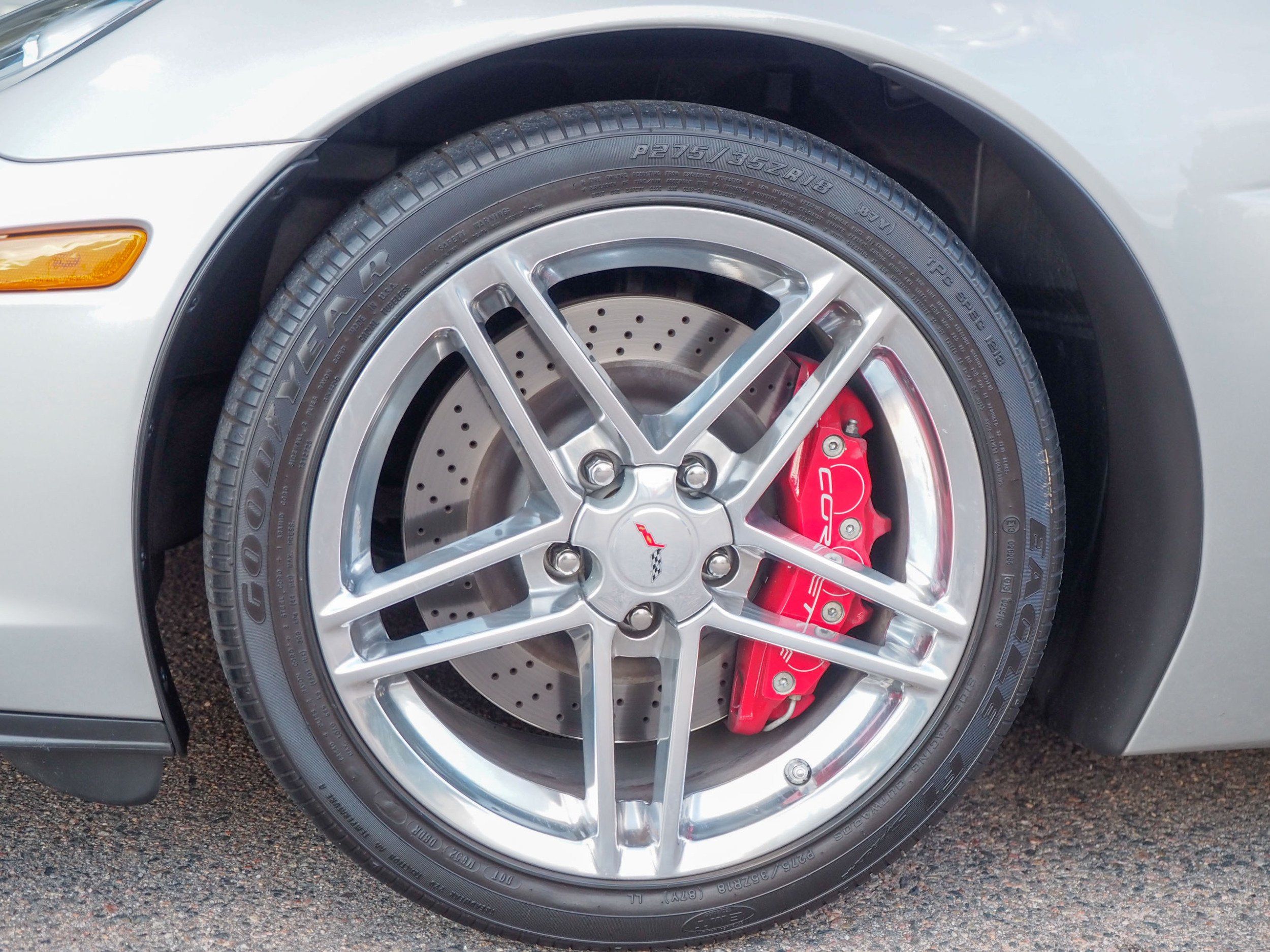 2007 Chevrolet Corvette Silver Z06