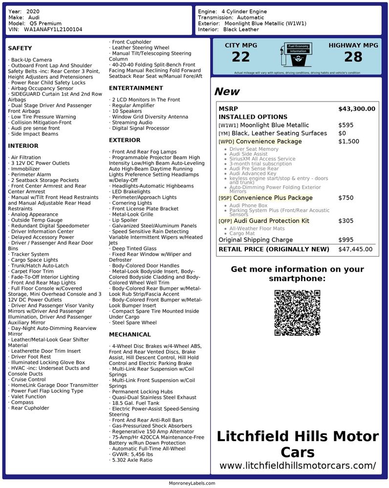 2020 Audi Q5 Premium's photo