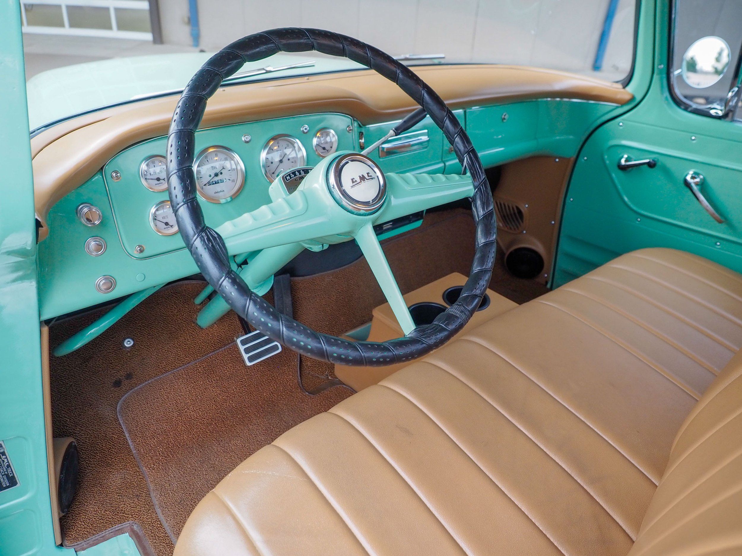 1955 GMC Pickup Green 2nd Series