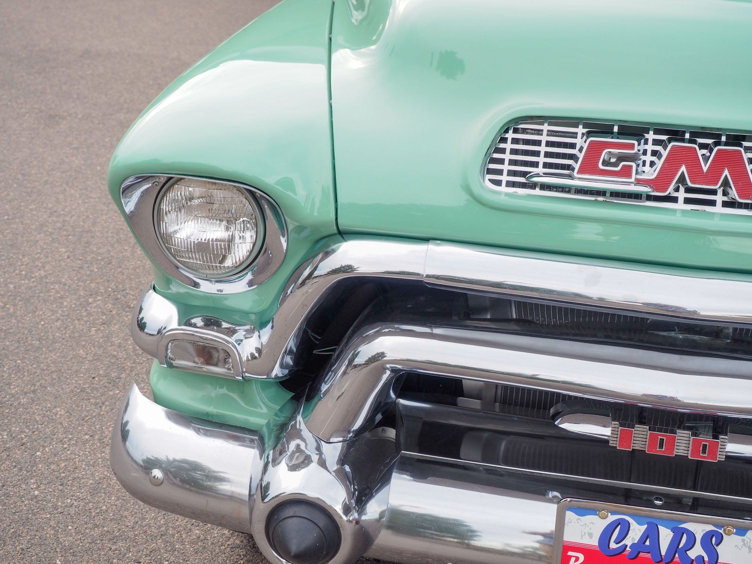 1955 GMC Pickup Green 2nd Series