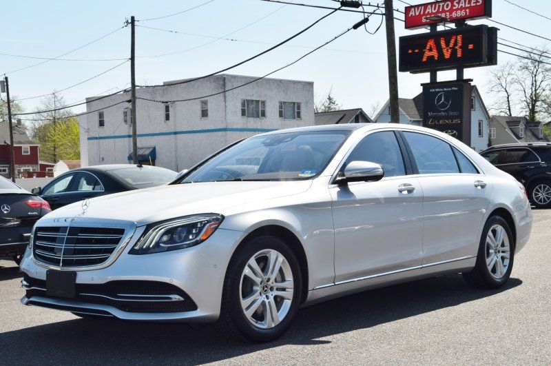 Silver 2019 Mercedes-Benz S-Class S 560 4MATIC AWD Sedan All-Wheel Drive 9-Speed Automatic
