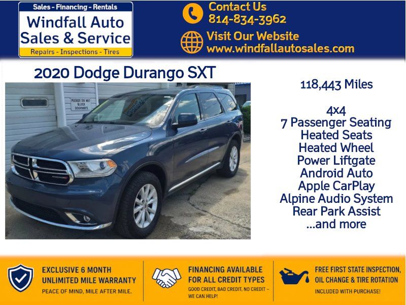 2020 Dodge Durango SXT Plus AWD's photo