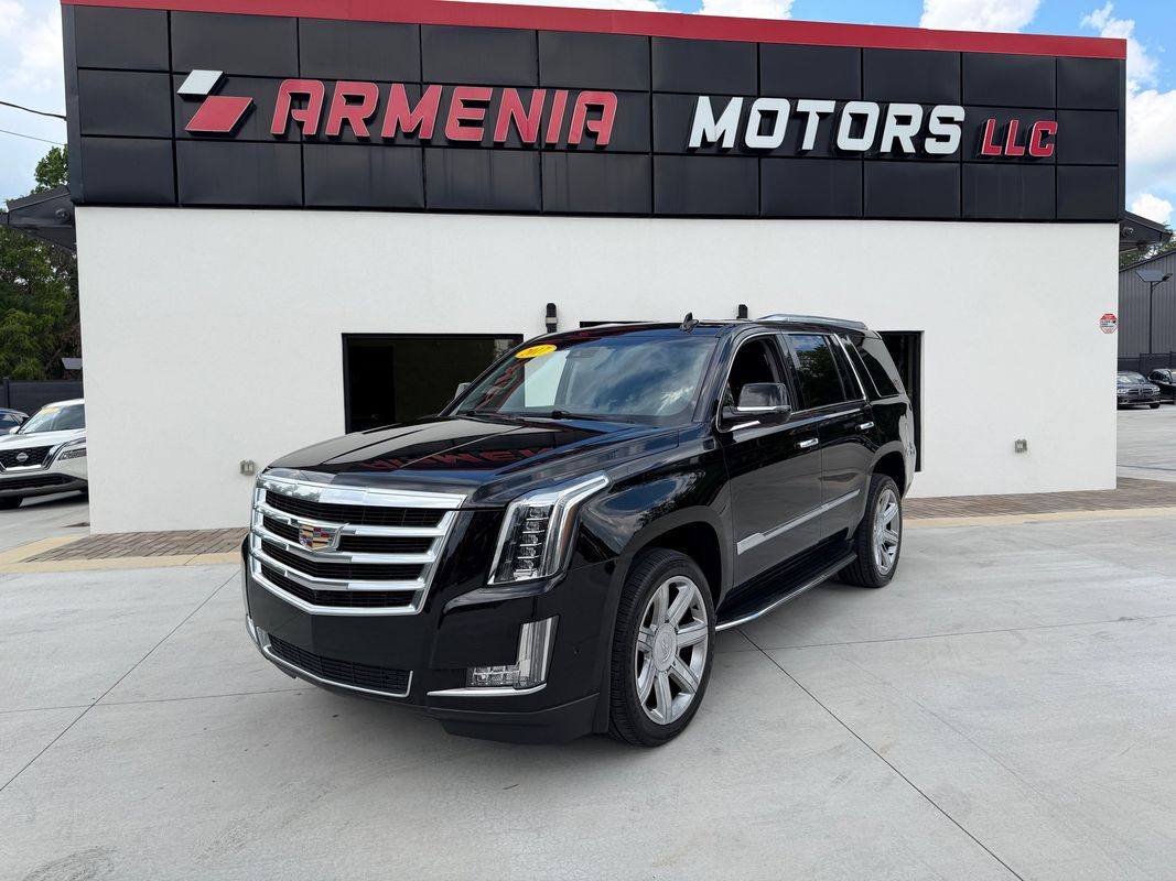 Black 2017 Cadillac Escalade SUV / Crossover Four-Wheel Drive 8-Speed Automatic