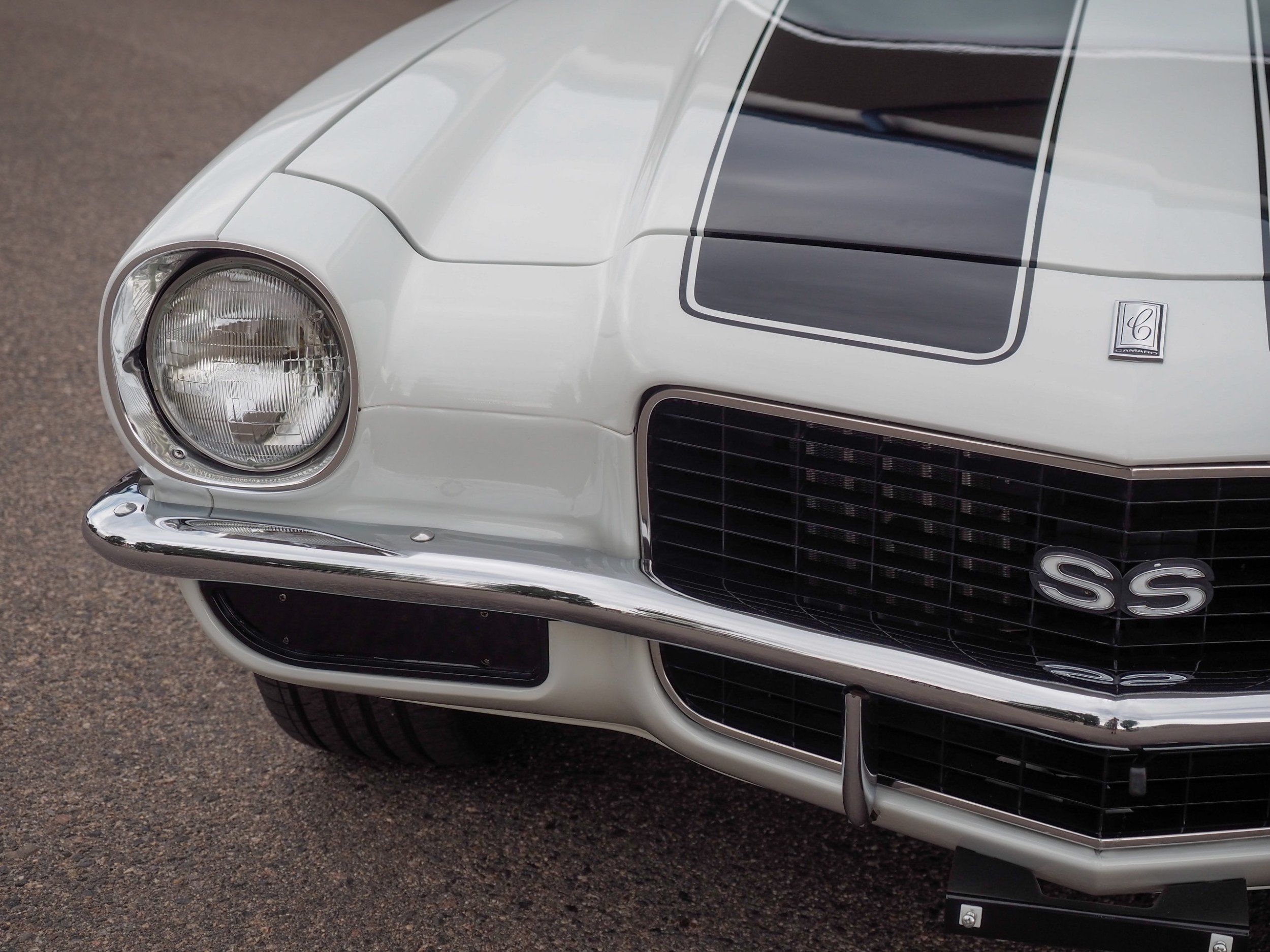 1970 Chevrolet Camaro White 350