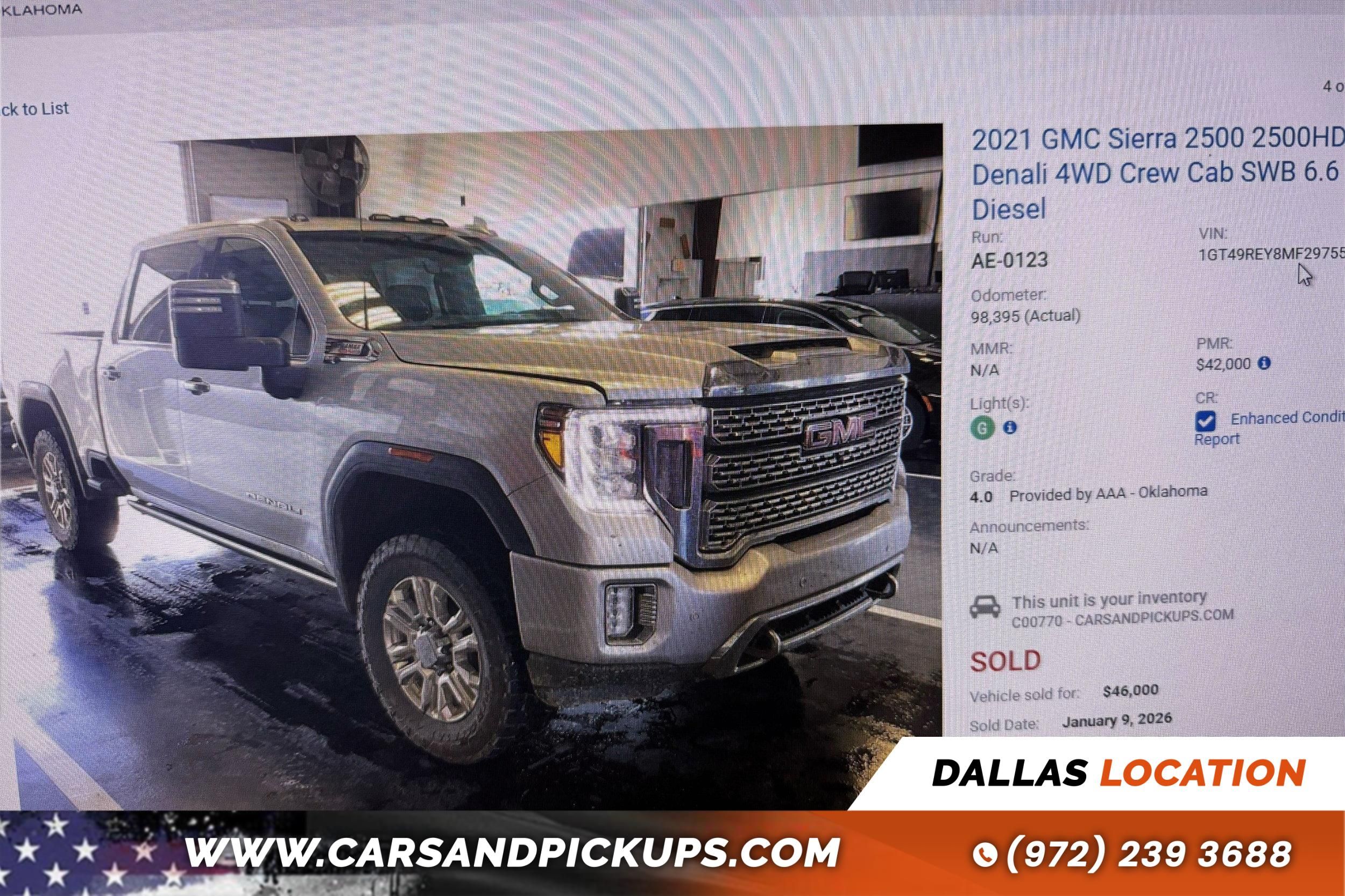 2021 GMC Sierra Denali's photo