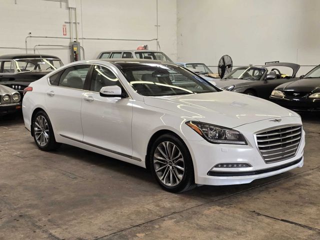 White 2016 Hyundai Genesis Sedan 8-Speed Automatic