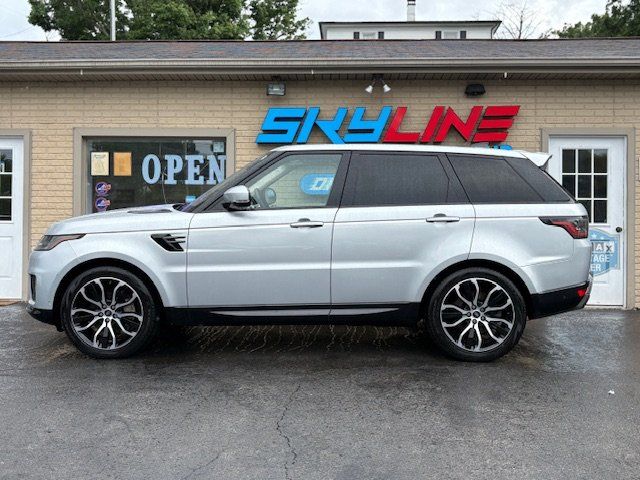 Silver 2021 Land Rover Range Rover Sport SUV / Crossover All-Wheel Drive 8-Speed Automatic
