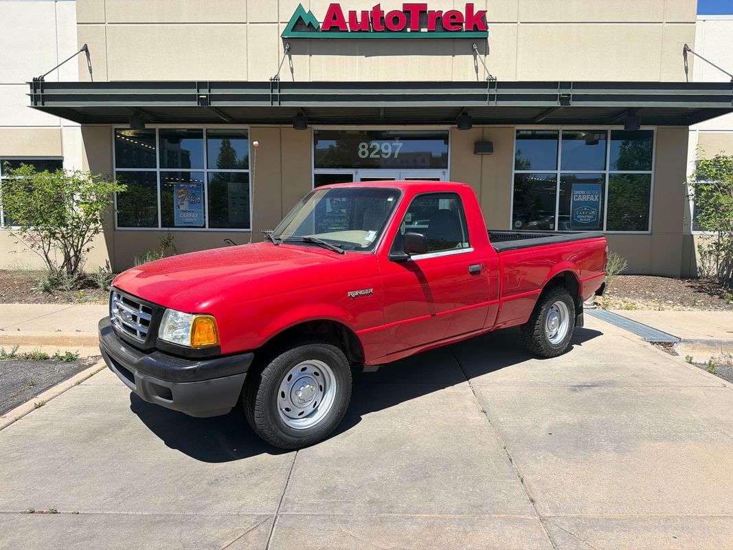 Red 2002 Ford Ranger 2 Dr Edge Standard Cab SB Pickup Truck Rear-Wheel Drive 5-Speed Manual