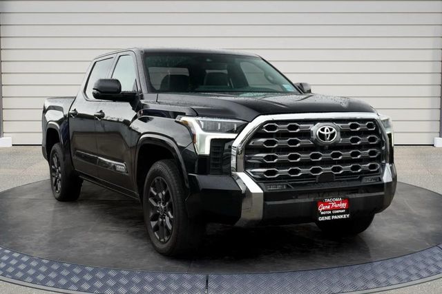 Black 2024 Toyota Tundra Pickup Truck Four-Wheel Drive Automatic