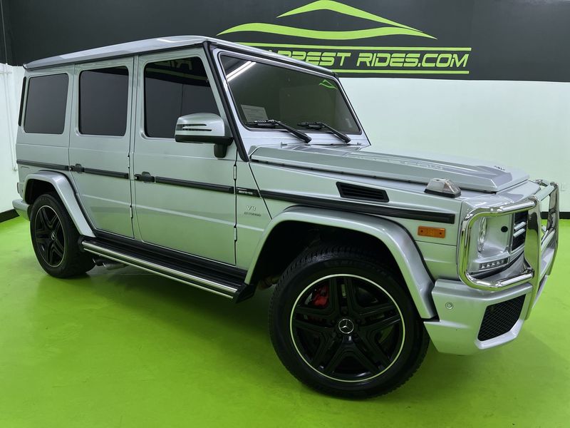  2018 Mercedes-Benz G-Class AMG G 63 4MATIC   