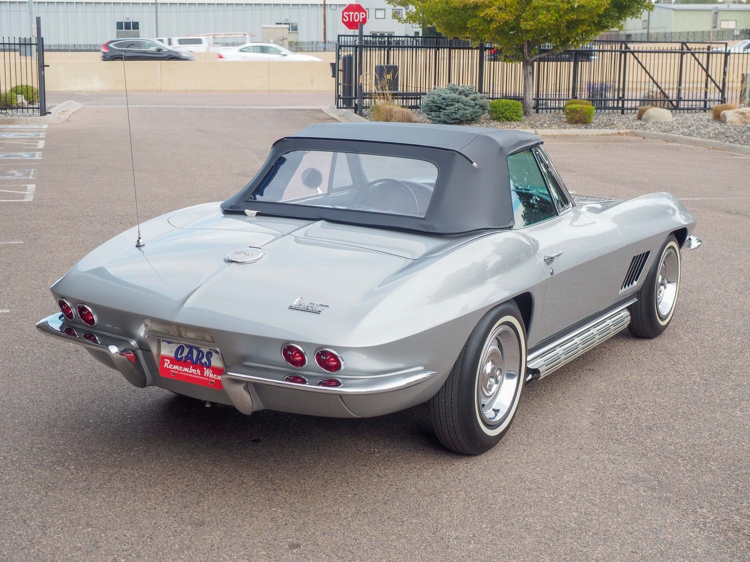 1967 Chevrolet Corvette Silver Convertible