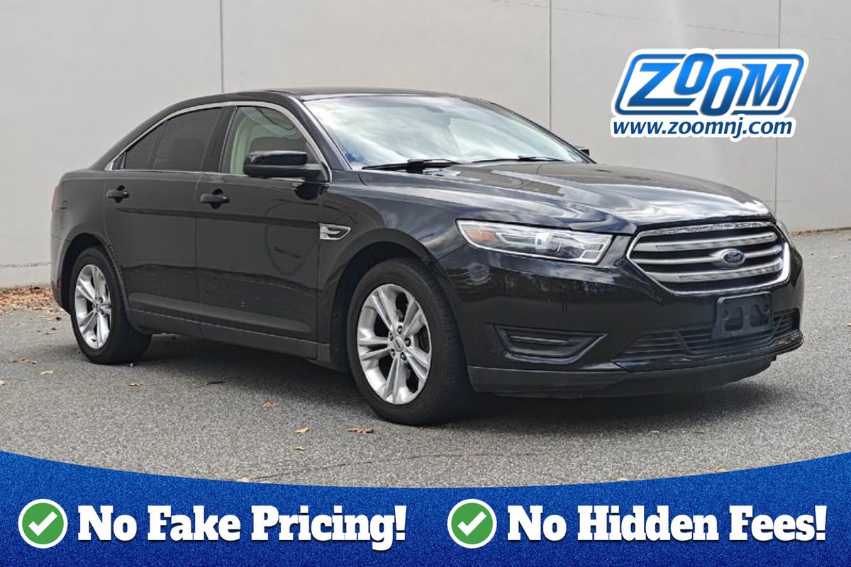 Black 2018 Ford Taurus SEL FWD Sedan Front-Wheel Drive 6-Speed Automatic