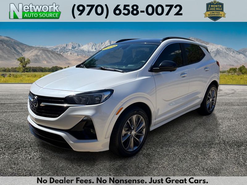 Off-white 2020 Buick Encore GX Select FWD SUV / Crossover Front-Wheel Drive Continuously Variable Transmission