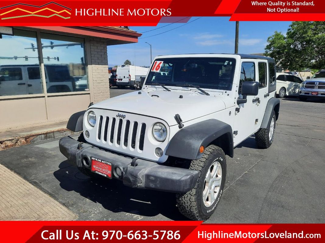 2016 Jeep Wrangler Unlimited Sport