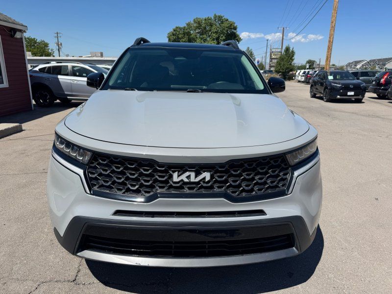 2022 Kia Sorento X-Line S - Gray exterior view 8