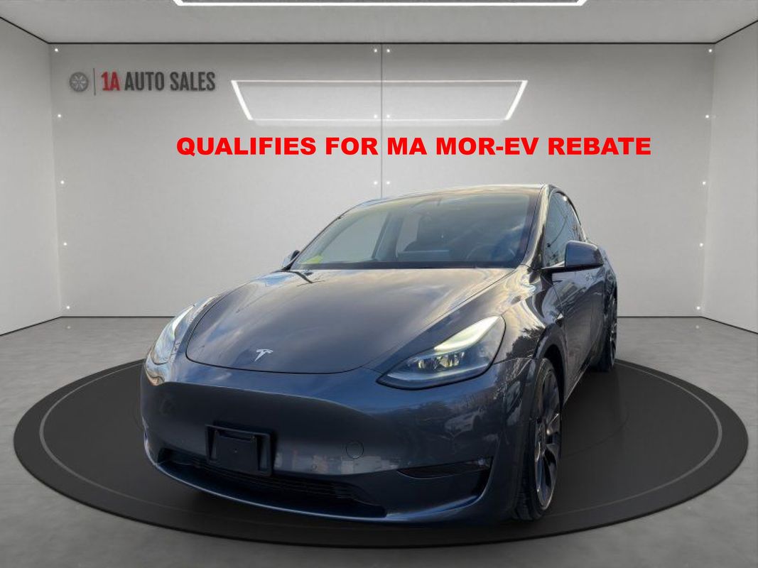 Silver 2021 Tesla Model Y Performance AWD SUV / Crossover All-Wheel Drive Automatic