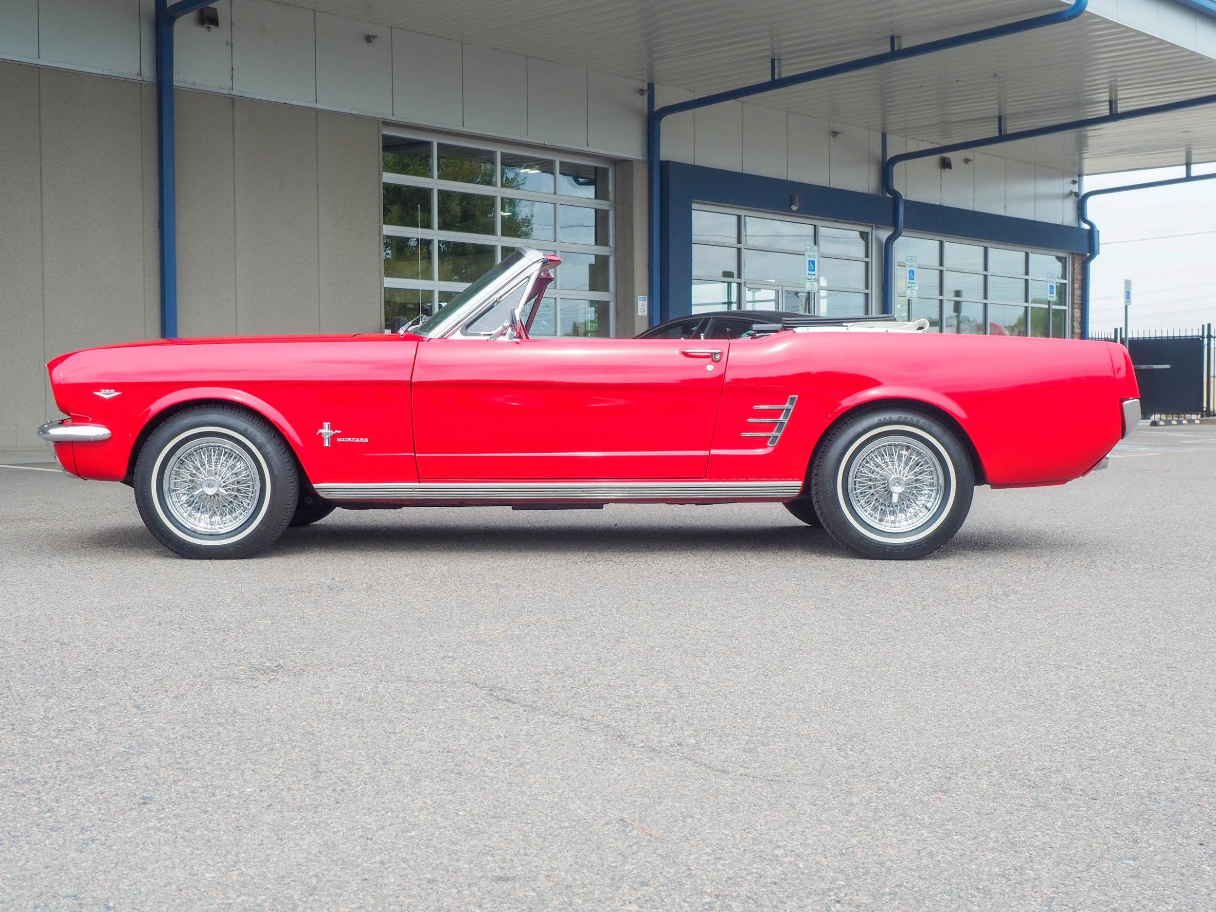 1966 Ford Mustang Red Convertible