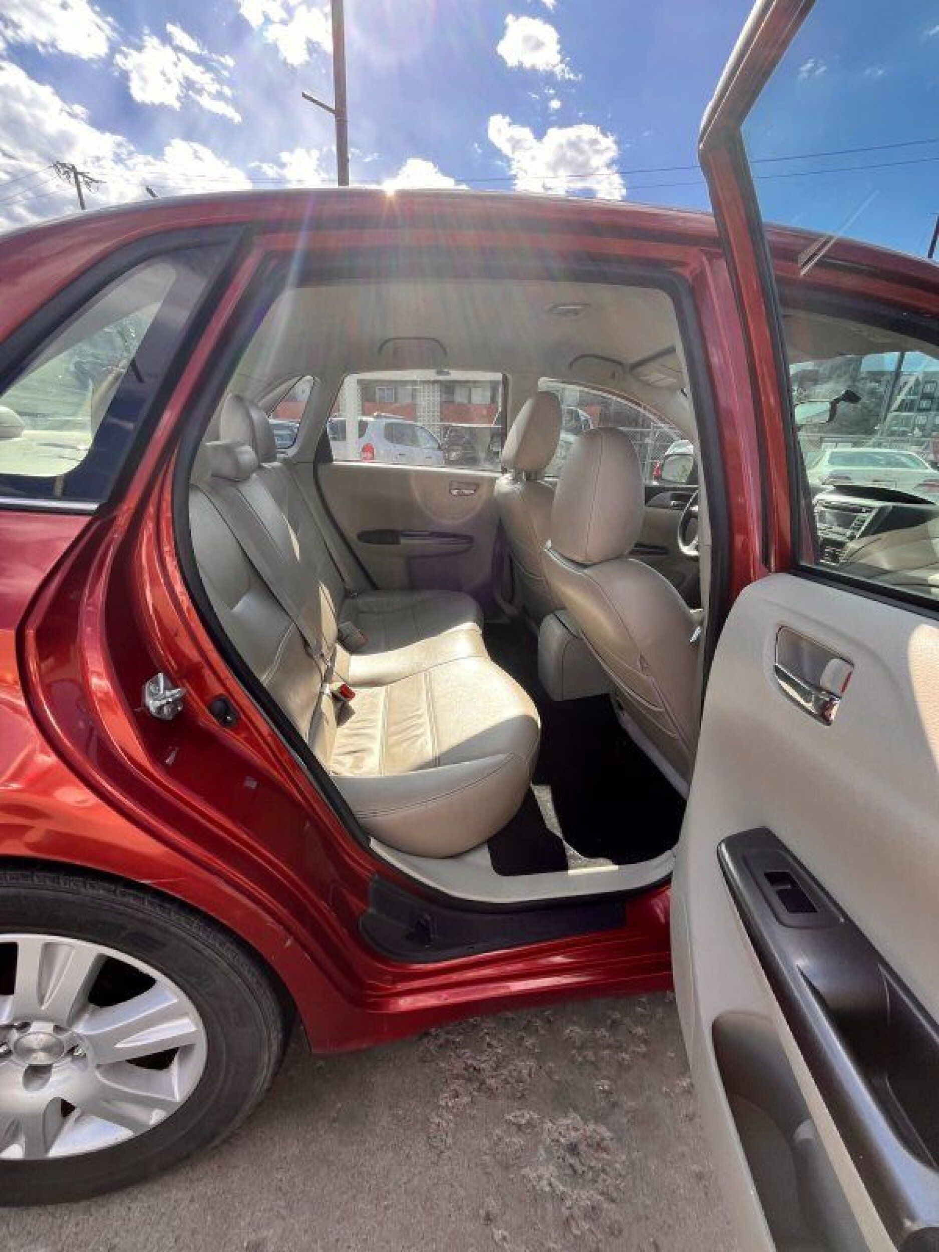 2011 Subaru Impreza 2.5i - Red exterior view 8