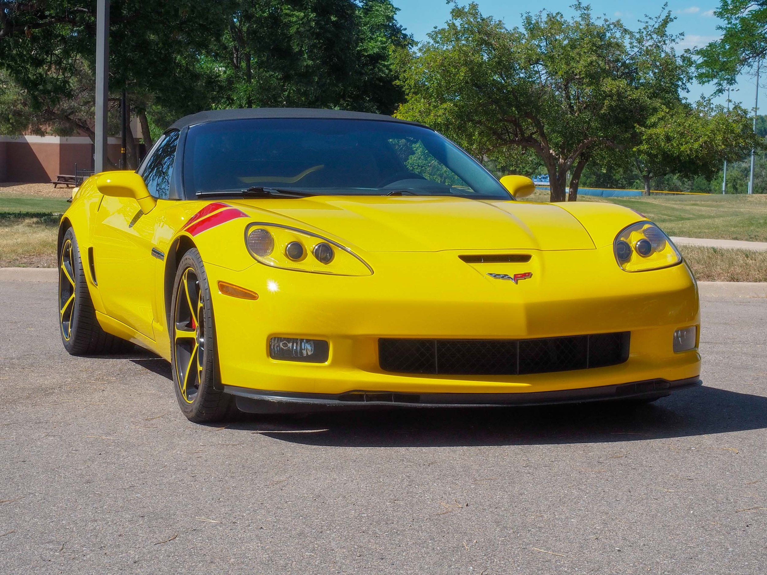 2010 Chevrolet Corvette Yellow Grand Sport