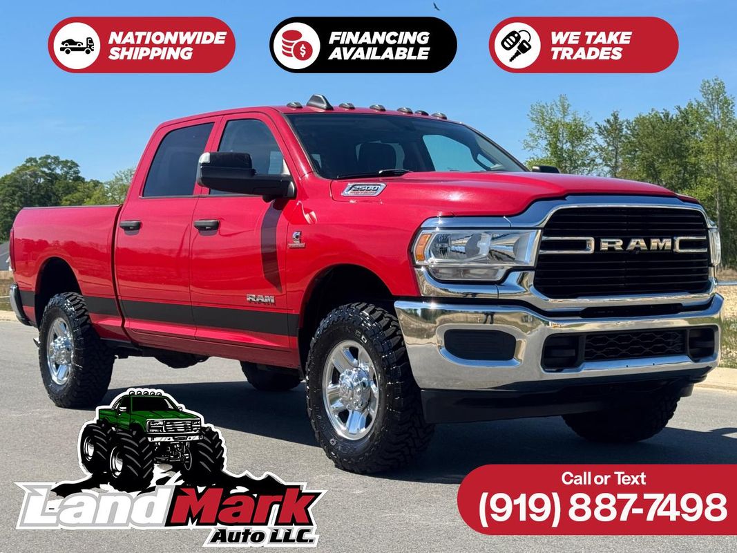 Red 2020 RAM 2500 Tradesman Crew Cab 4WD Pickup Truck Four-Wheel Drive 6-Speed Automatic