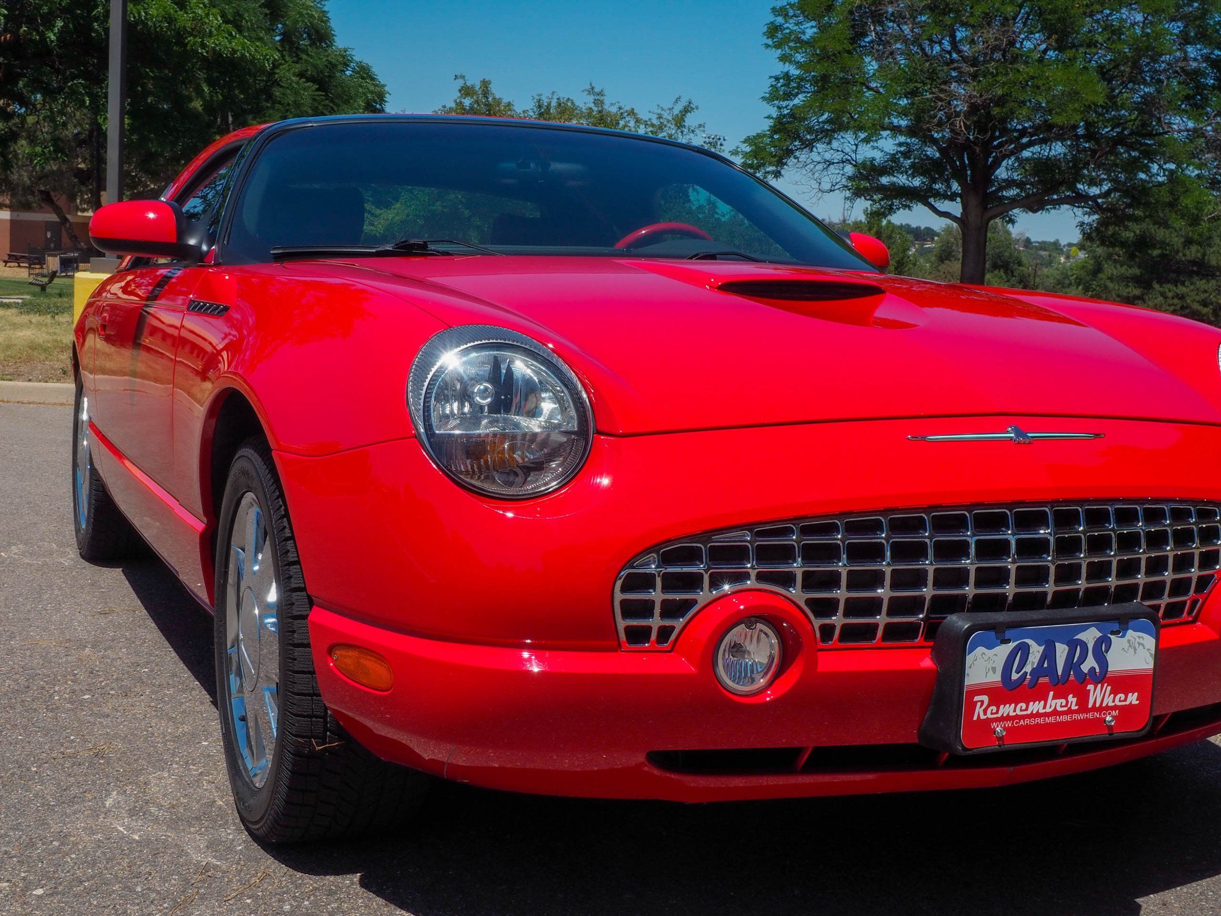 2002 Ford Thunderbird Red Deluxe