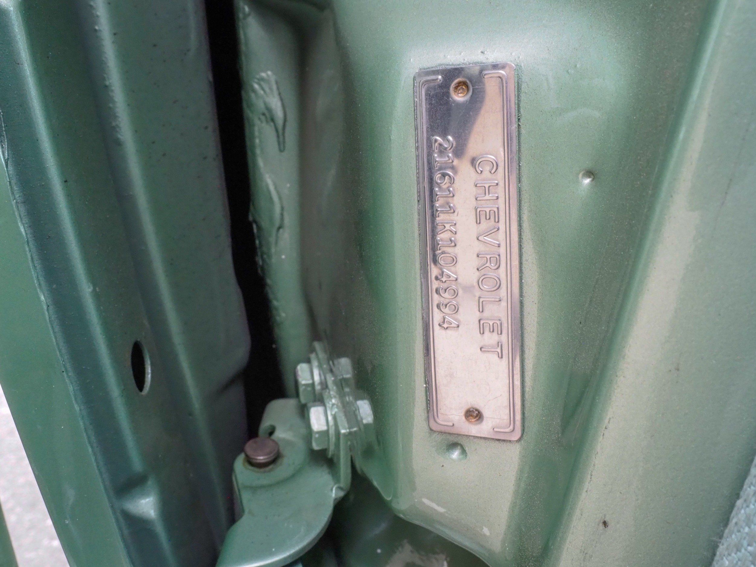 1962 Chevrolet Bel Air Green 