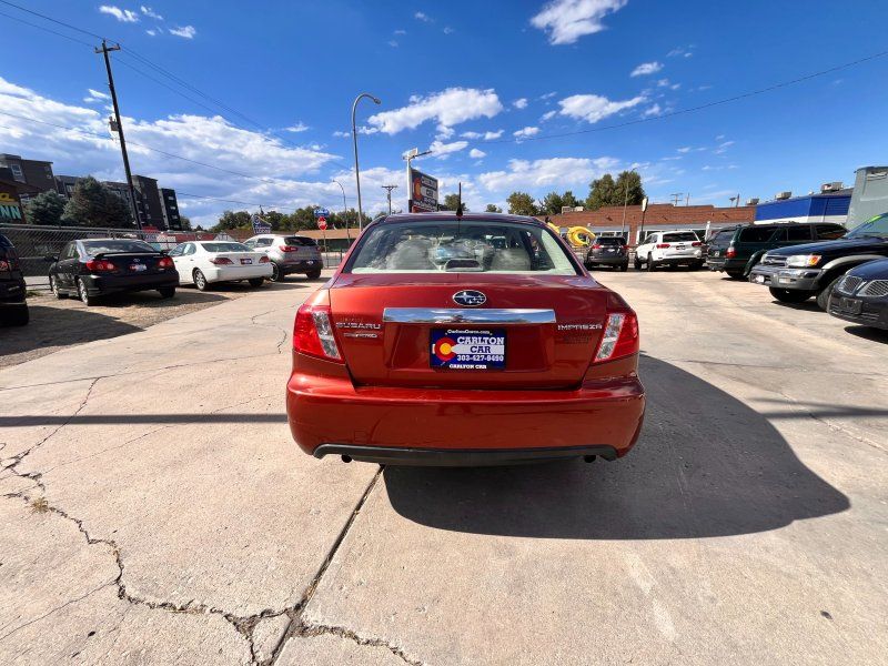 2011 Subaru Impreza 2.5i - Red exterior view 5