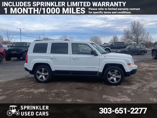 2016 Jeep Patriot High Altitude Edition