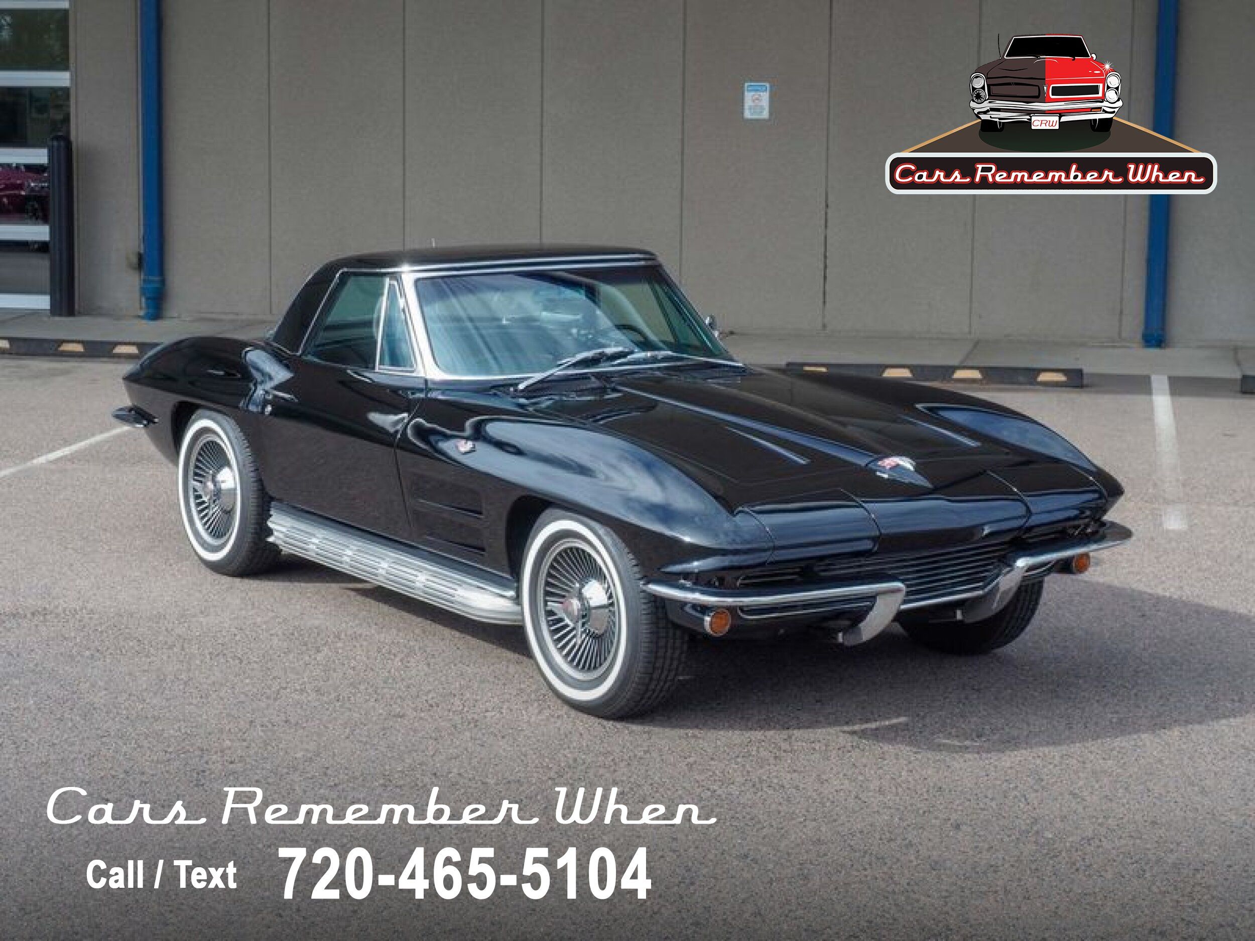 1964 Chevrolet Corvette Black Convertible