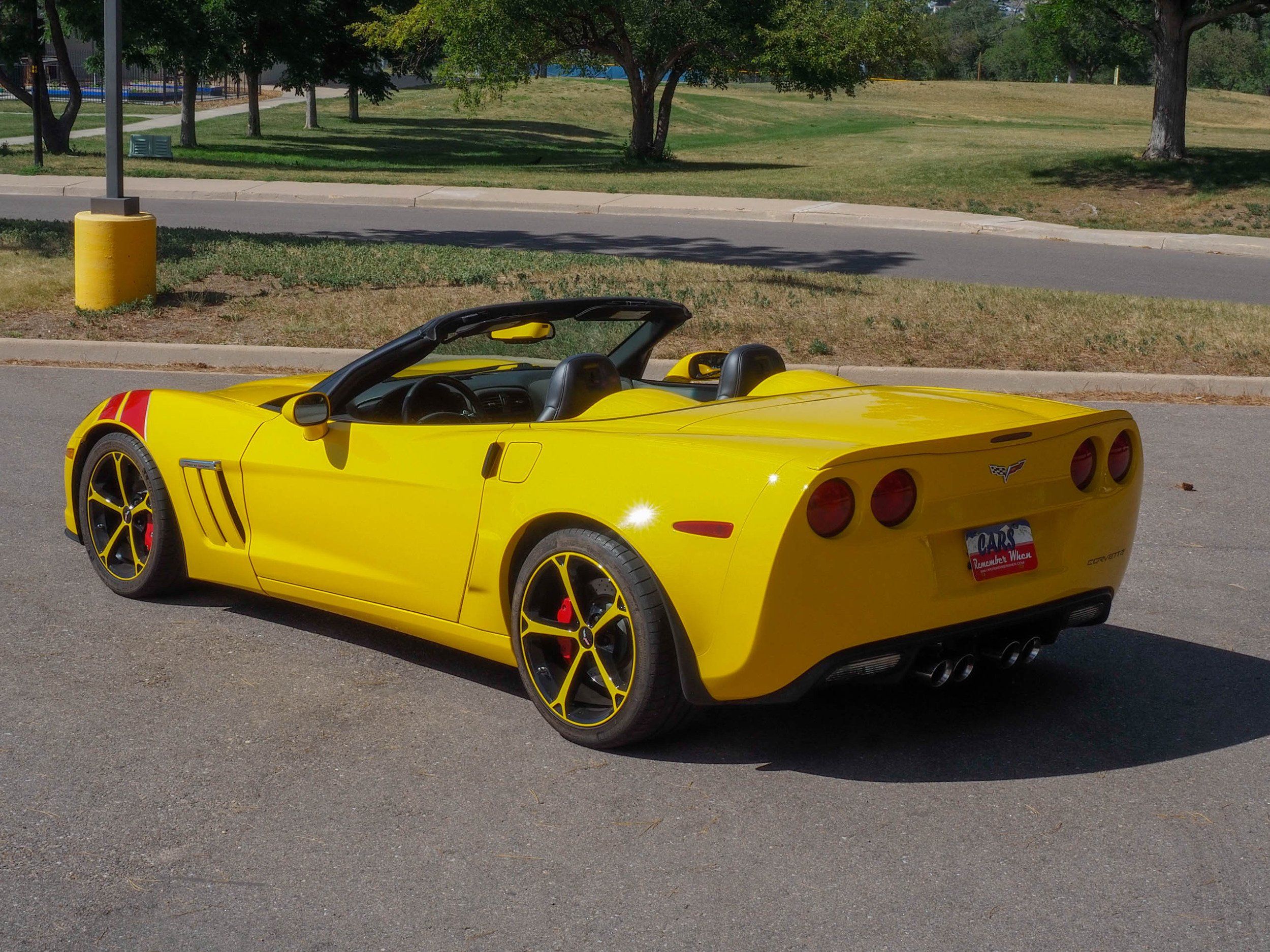 2010 Chevrolet Corvette Yellow Grand Sport