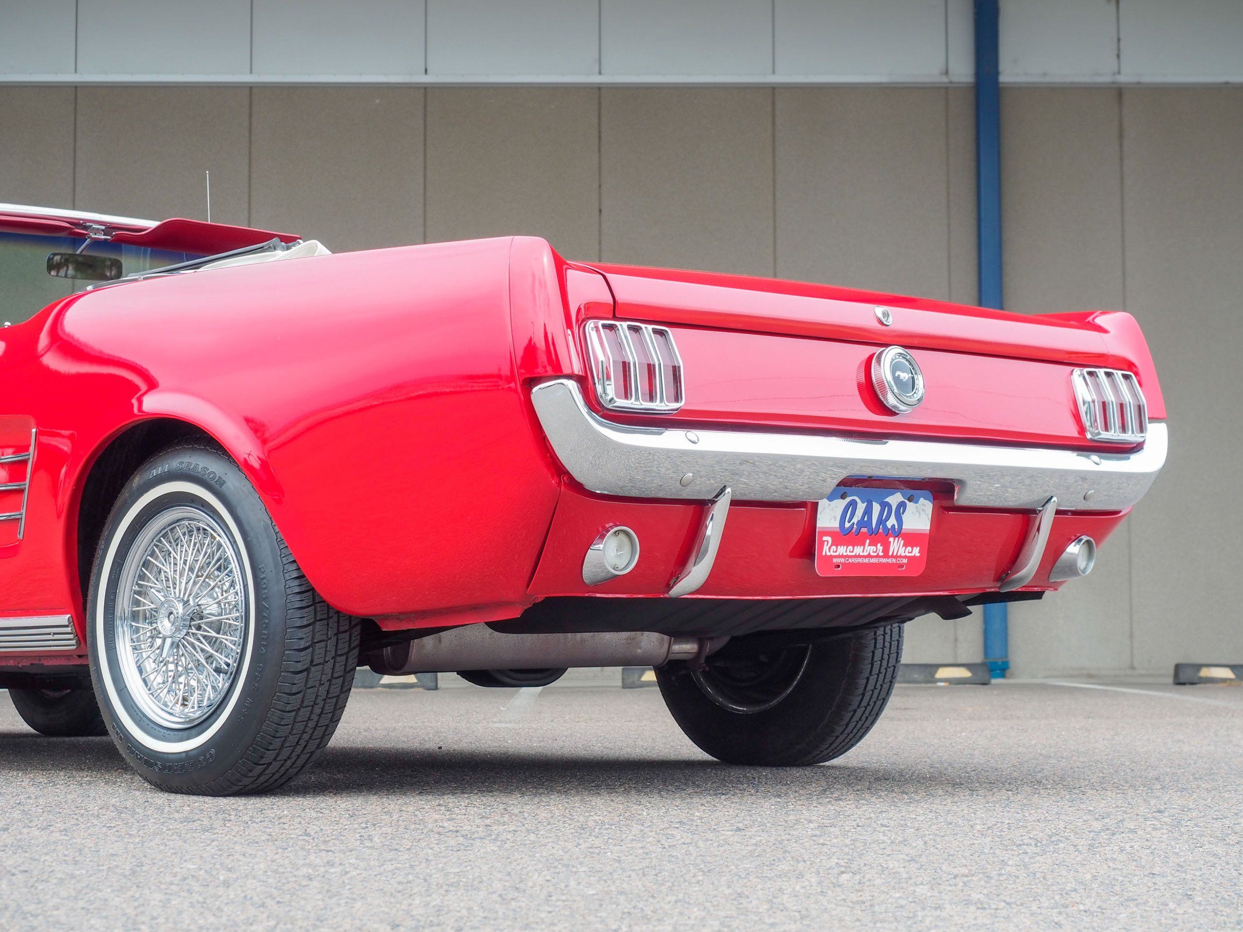 1966 Ford Mustang Red Convertible