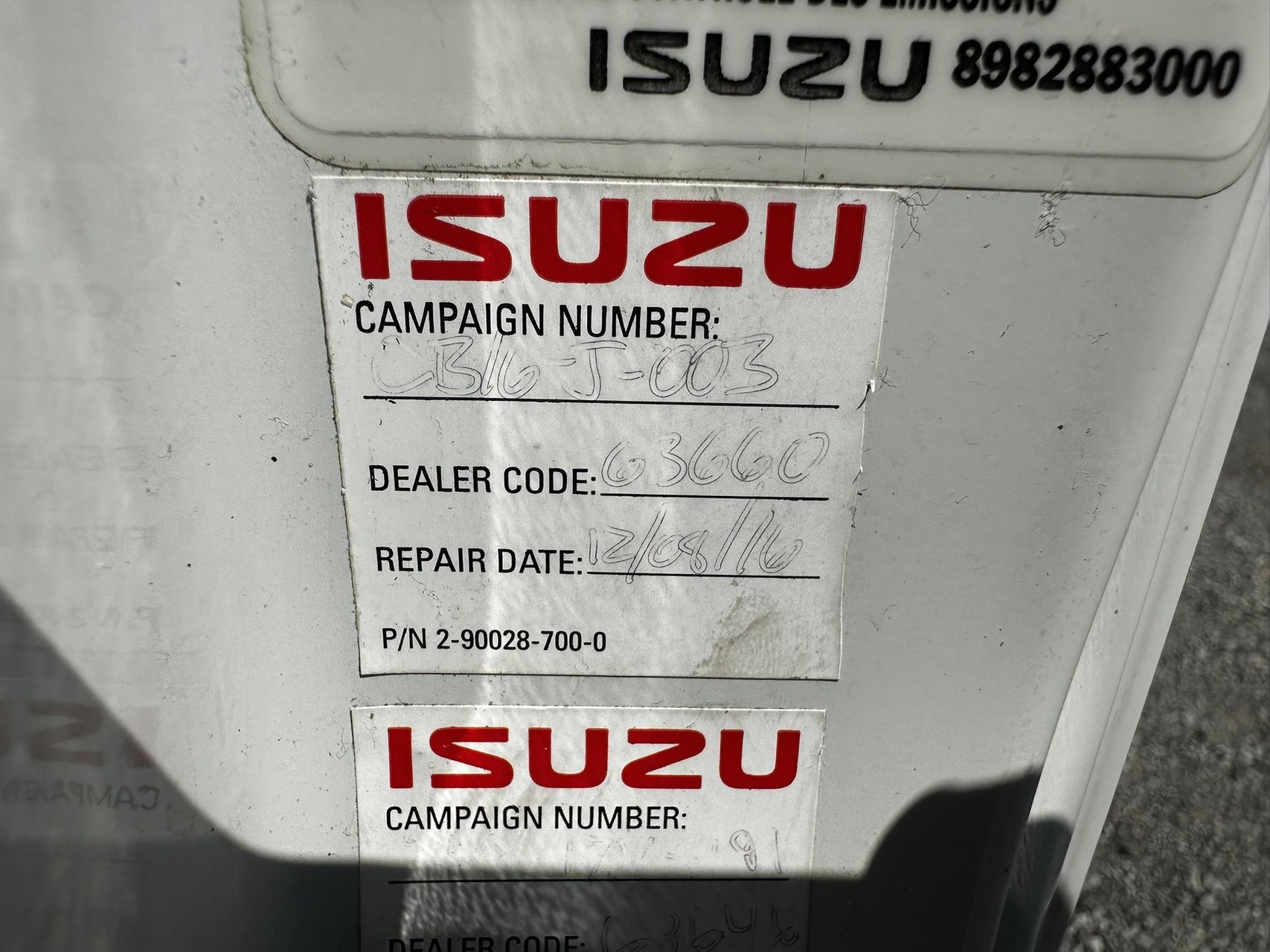 2016 Isuzu NPR 14